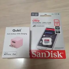 【新品・未使用】 Qubii microSDカード256GB付き