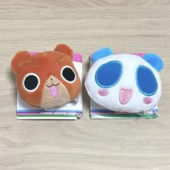 アニマル横町 フェイスマスコット　イッサ　ケンタ