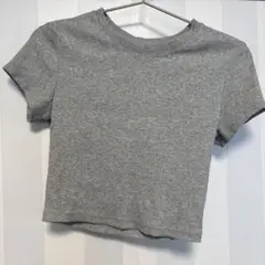 GU リブミニT グレー