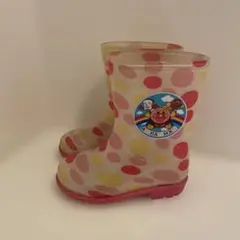 アンパンマン 水玉模様 レインブーツ