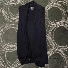 PPFM 00s no sleeves cardigan y2k