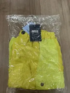 新品未使用　140cm BREEZE 撥水加工 イエロー カーゴパンツ　男子