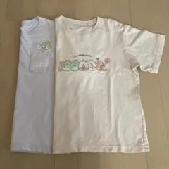 UNIQLO UＴすみっ子ぐらしＴシャツ二枚セットsize140