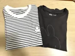 UT ミッフィー グレー ボーダー セット