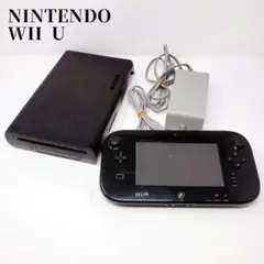 [動作確認済み] Nintendo Wii U 本体 黒 32gb