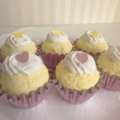 カップケーキ6個　フェイクスイーツ