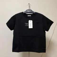 【新品試着なし】cohina　コンセプトロゴTシャツ　ブラック