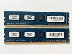 2枚セット Kingston メモリ PC3-12800 8GB*2 計16G