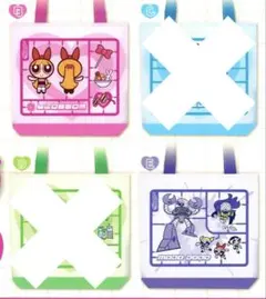 パワーパフガールズ　パワパフ　トートバッグ　ブロッサム　バブルス　バターカップ