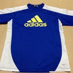 adidas CLIMLITE Tシャツ 青/白