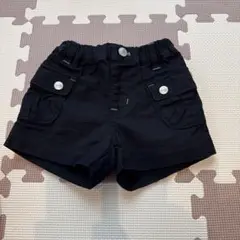 黒　半ズボン　90