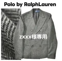 POLO ラルフローレン ヘリンボーン ダブル ブレザー 2 ジャケット ♪