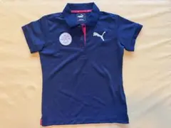 【未使用品】PUMA レディースポロシャツ Sネイビー