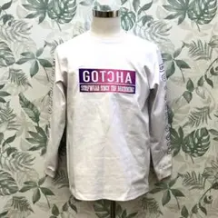 GR593 GOTCHA スウェット ホワイト メンズ Lサイズ
