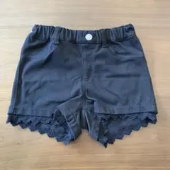 ショートパンツ 130 ブラック