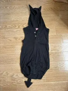 HYSTERIC MINI 黒ロンパース 80