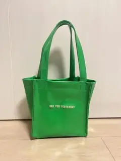 SEE YOU YESTERDAY エナメルバッグ