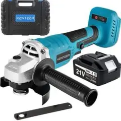 ディスクグラインダー 21V コードレス 充電式 外径100mm穴径15mm