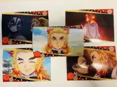 【未使用】鬼滅の刃 煉獄杏寿郎 カルパス 其ノ参 第3弾 BIGシール 5枚