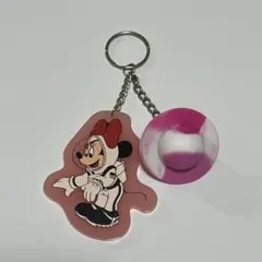 ミニーマウス 宇宙飛行士 キーホルダー