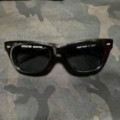 EFFECTOR distortion サングラス 日本製 ブラック