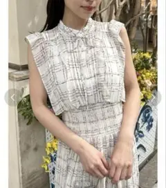SNIDEL Sustainableフリルワンピース