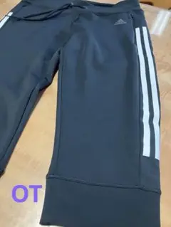adidas ジャージパンツ ブラック/ホワイト 68-72 ＯTサイズ新品