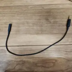 オーディオケーブル 3.5mmジャック ブラック 約30cm