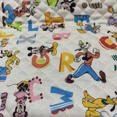 ディズニーキャラクターキルティング生地　108❌50センチ