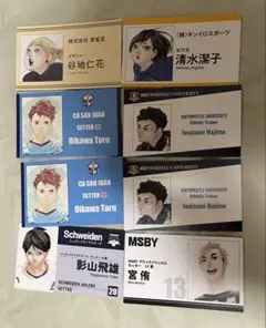 ハイキューファンパーク名刺コレクションカードまとめ売り