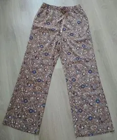 BAYFLOW ベイフロー プリントフレアパンツ