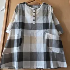 Greald チェック チュニック