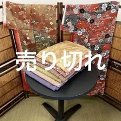 IK-337 女性着物 小紋 8着 おまとめ リメイク お稽古 材料