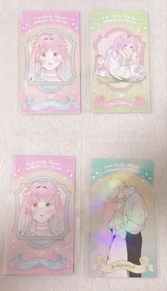 花秘める君のメテオール 花メテ アニメイト グラッテ タロット風光彩カード