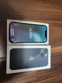 美品 Apple iPhone 13 mini 128GB 黒 MLJC3JA