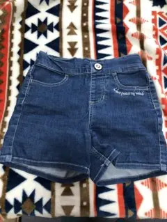 デニムショートパンツ 135-145cm