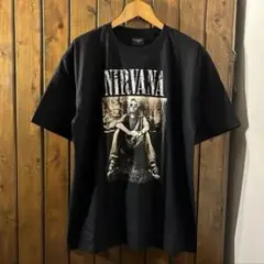 新品★ニルヴァーナ　カートコバーン　Tシャツ【XL】★ロックバンド/27クラブ