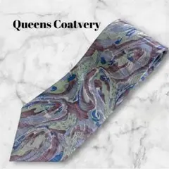 Queens Coatvery　ネクタイ　パターン柄