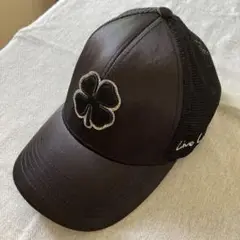 BLACK CLOVERキャップ ブラッククローバー メッシュ　黒キャップ