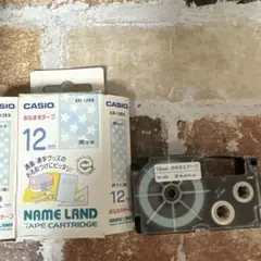 CASIO XR-12E6 NAME LAND テープカートリッジ