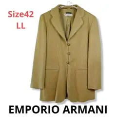 ◎EMPORIO ARMANI★カシミア混ジャケットITALY42アルマーニ