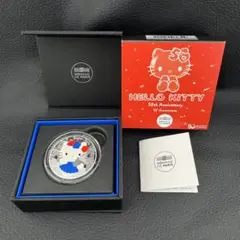 銀貨 サンリオ ハローキティ 50周年記念 プルーフ + カラー フランスパリ 銀貨 サンリオ ハローキティ 50周年 プルーフ + 大型立体 5000枚