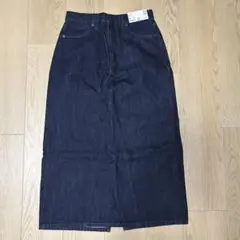 デニムスカート 濃紺