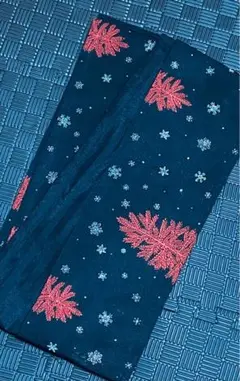 ふりふ 半幅帯 ツリー 雪 クリスマス