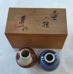 Ｒ５０５　水指　『篠田義一造』『染付松絵』　共箱　茶道具 2025年最新】篠田義一の人気アイテム - メルカリ