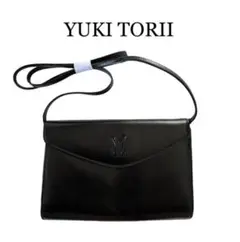 ✨上品✨YUKI TORII フォーマルバッグ ショルダーバッグ【黒】