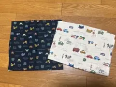 車プリント　生地　セット　ハンドメイド　手芸