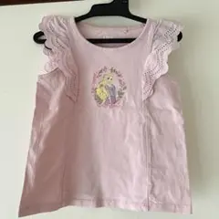 ユニクロ ディズニー ラプンツェル ノースリーブ 100cm