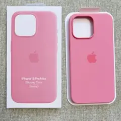 新品未使用 iPhone15ProMax シリコンケース ピンク MagSafe