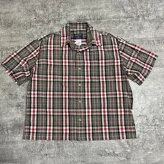 ウールリッチ　短丈　ショート丈　チェックシャツ　cityboy 古着　ボックス